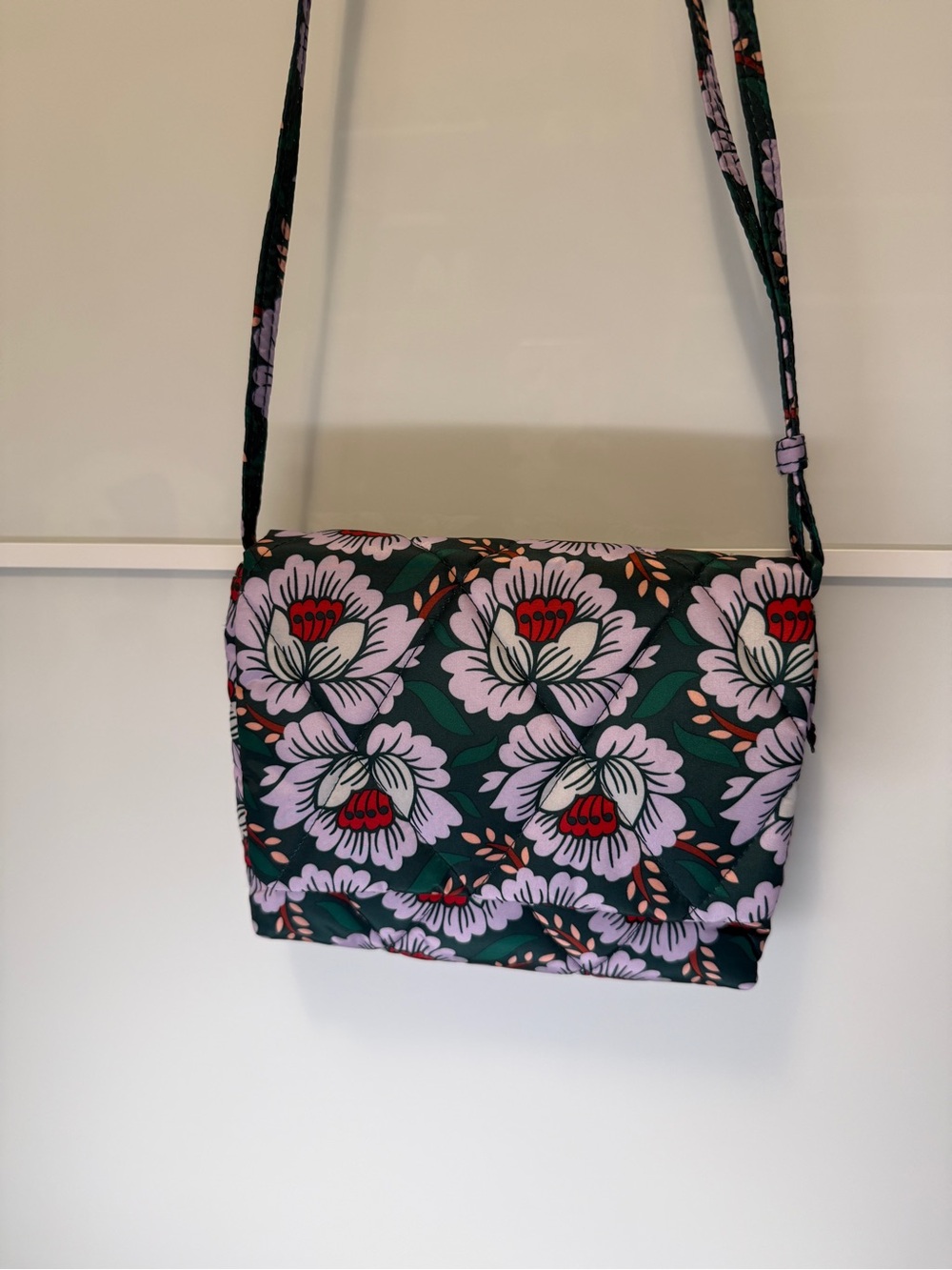 Vera Bradley Small Flap Hipster in Lotus Sea Moss